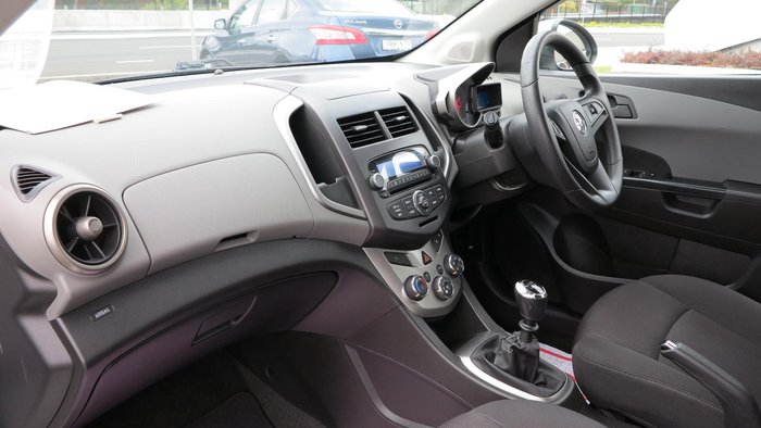 2013 Holden Barina CD TM MY13 Snowflake White