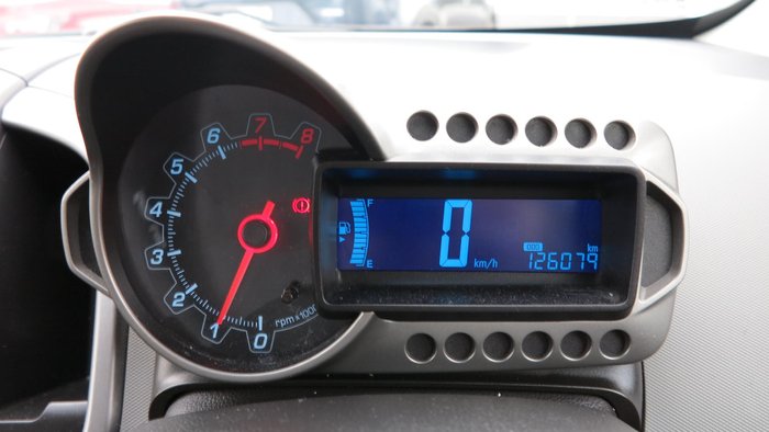 2013 Holden Barina CD TM MY13 Snowflake White