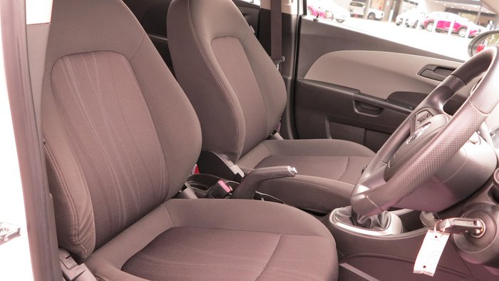 2013 Holden Barina CD TM MY13 Snowflake White