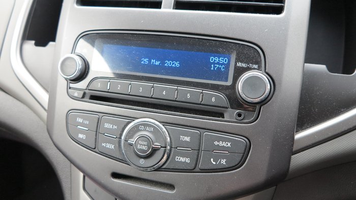 2013 Holden Barina CD TM MY13 Snowflake White