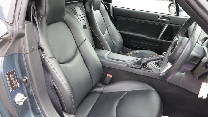 2010 Mazda MX-5 Roadster Coupe NC Series 2 MY09 Metropolitan Grey