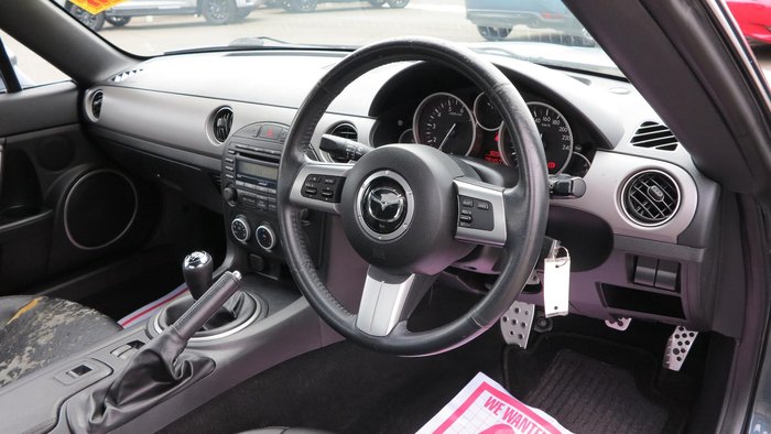 2010 Mazda MX-5 Roadster Coupe NC Series 2 MY09 Metropolitan Grey