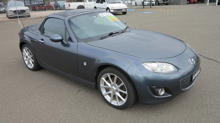 2010 Mazda MX-5 Roadster Coupe NC Series 2 MY09 Metropolitan Grey