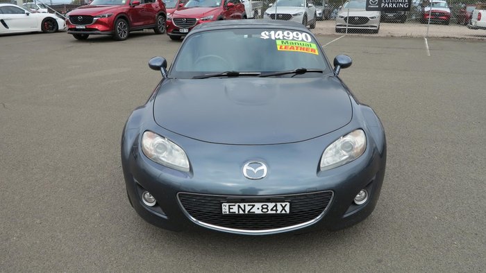 2010 Mazda MX-5 Roadster Coupe NC Series 2 MY09 Metropolitan Grey