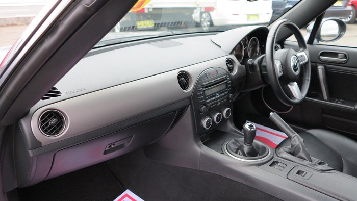 2010 Mazda MX-5 Roadster Coupe NC Series 2 MY09 Metropolitan Grey