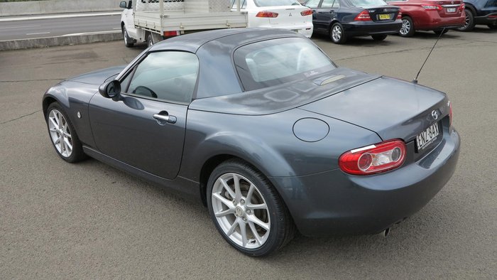 2010 Mazda MX-5 Roadster Coupe NC Series 2 MY09 Metropolitan Grey