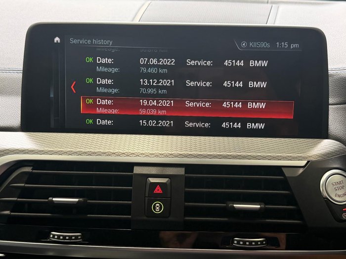 2018 BMW X3 M40i G01 4X4 Constant Alpine White