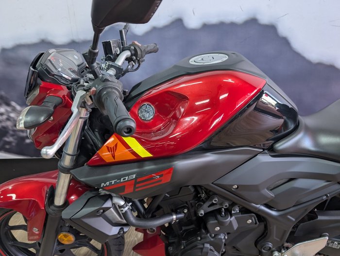2016 Yamaha MT-03 (MT03LA) (ABS) RED