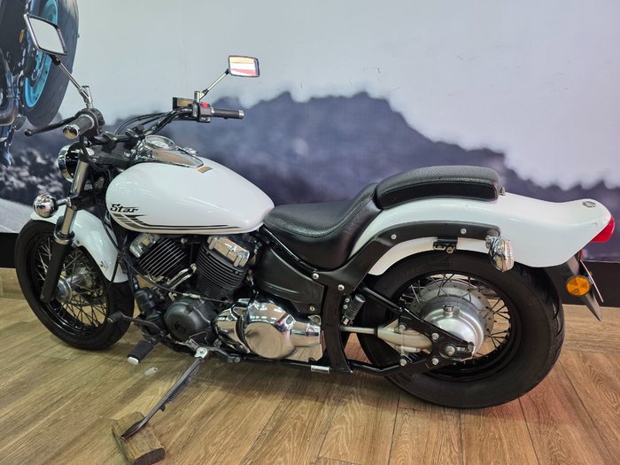 2016 Yamaha XVS650 V-STAR CUSTOM WHITE