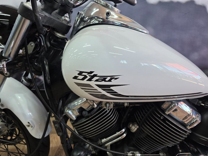 2016 Yamaha XVS650 V-STAR CUSTOM WHITE