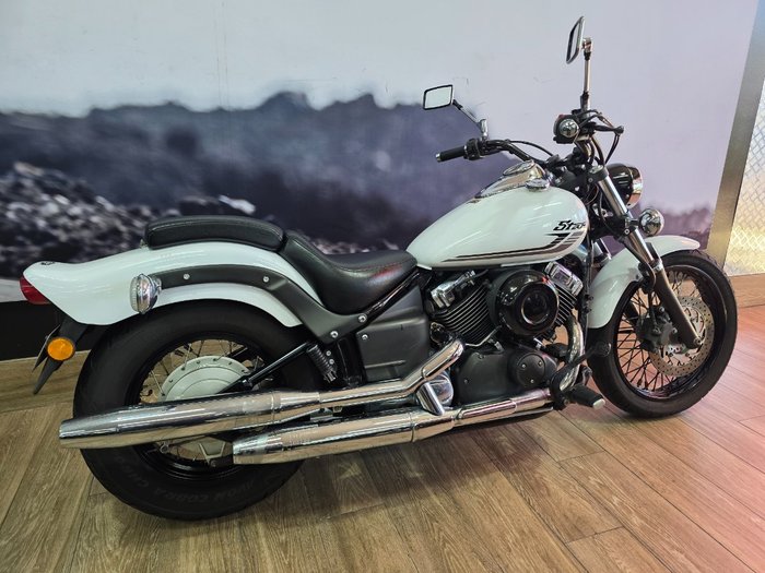 2016 Yamaha XVS650 V-STAR CUSTOM WHITE