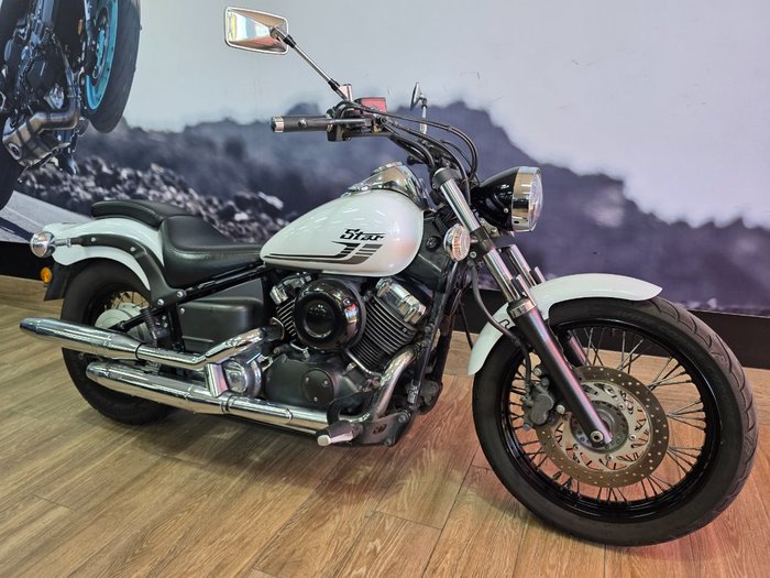 2016 Yamaha XVS650 V-STAR CUSTOM WHITE