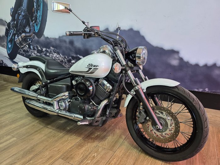 2016 Yamaha XVS650 V-STAR CUSTOM WHITE