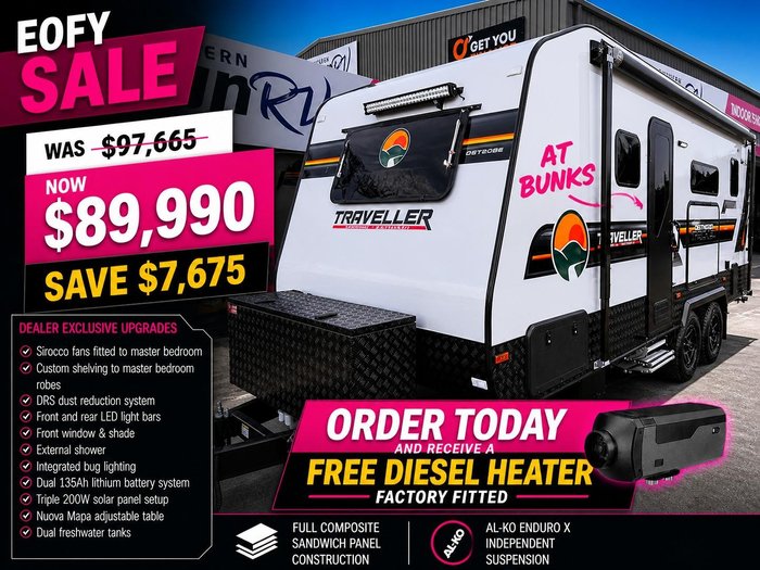 2026 Traveller Track 20' Bunks