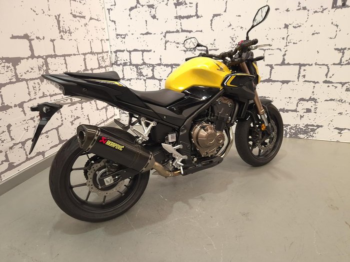 2023 Honda CB500F ABS (CB500FA) CB500 Yellow