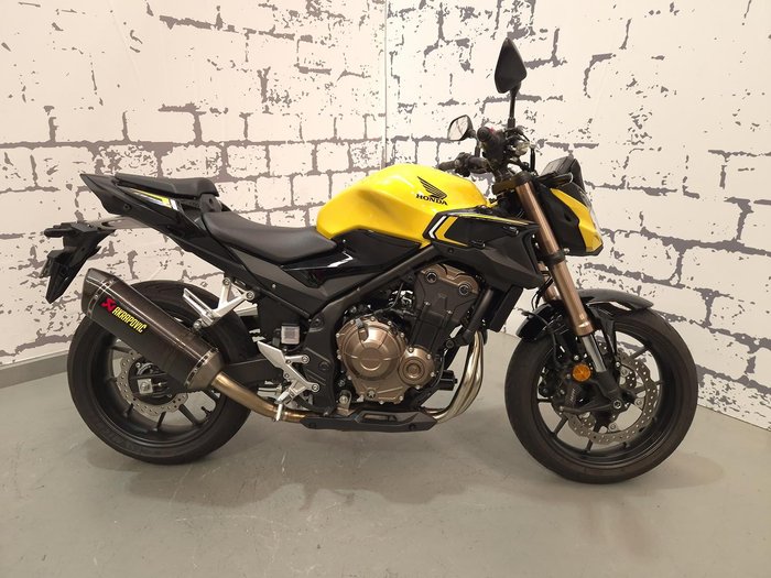 2023 Honda CB500F ABS (CB500FA) CB500 Yellow