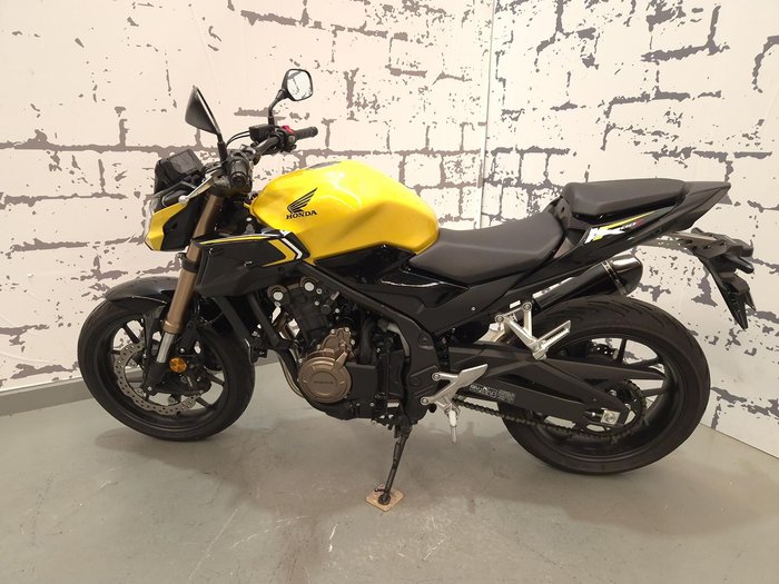 2023 Honda CB500F ABS (CB500FA) CB500 Yellow