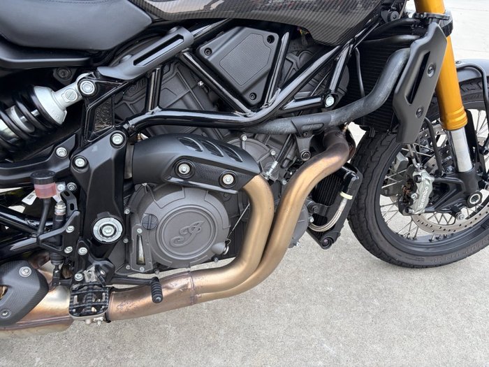 2019 Indian FTR 1200 S RED STEEL GRAY Red