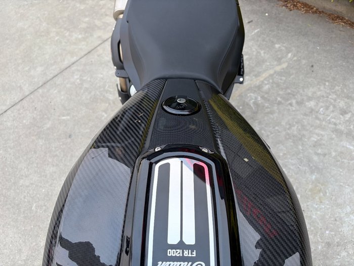 2019 Indian FTR 1200 S RED STEEL GRAY Red