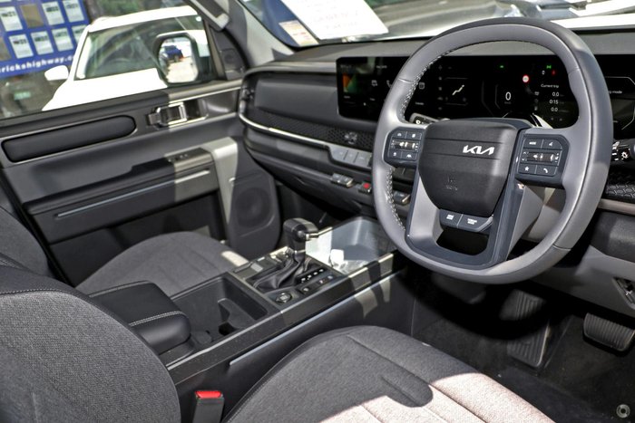 2025 Kia Tasman S TK MY26 4X4 Dual Range Clear White