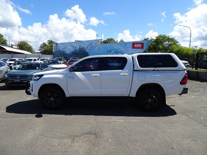 2023 Toyota Hilux SR GUN126R 4X4 Dual Range Glacier White
