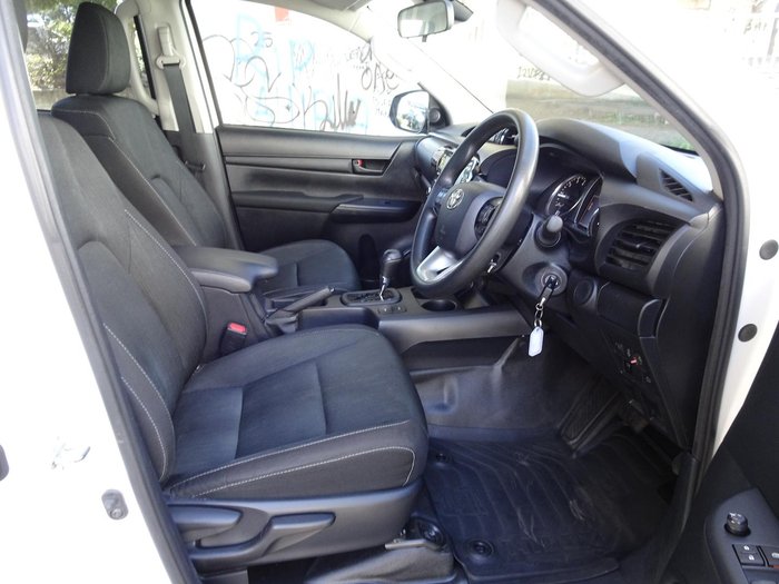 2023 Toyota Hilux SR GUN126R 4X4 Dual Range Glacier White