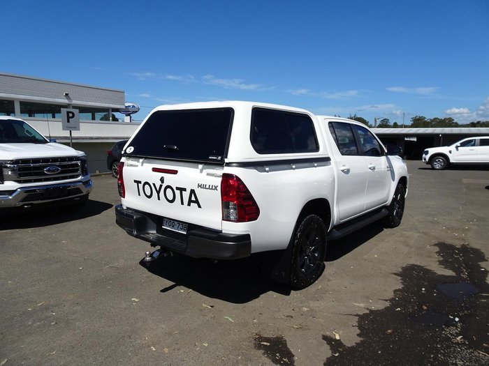 2023 Toyota Hilux SR GUN126R 4X4 Dual Range Glacier White