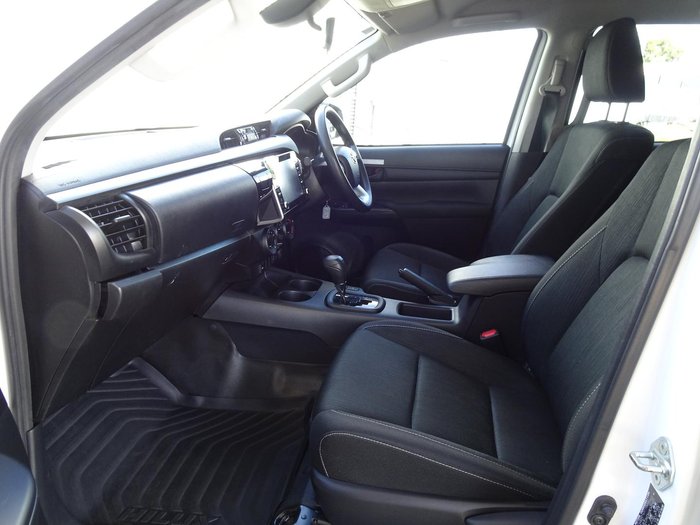 2023 Toyota Hilux SR GUN126R 4X4 Dual Range Glacier White