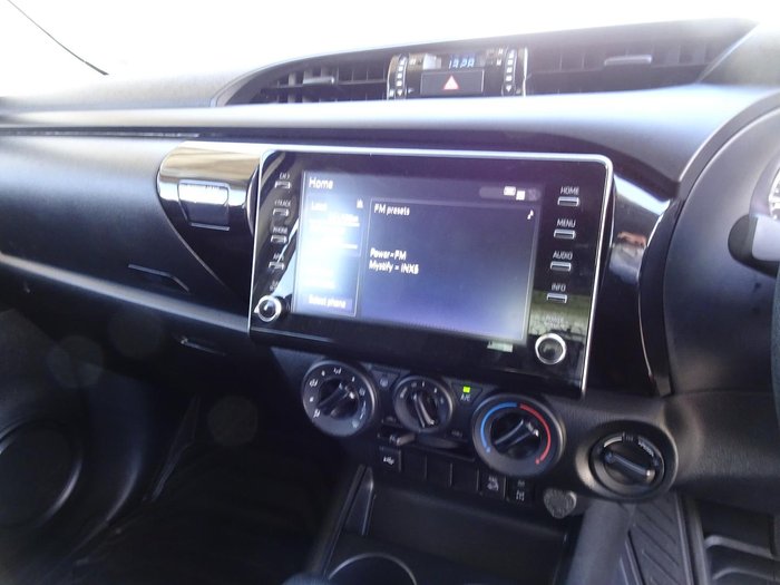 2023 Toyota Hilux SR GUN126R 4X4 Dual Range Glacier White