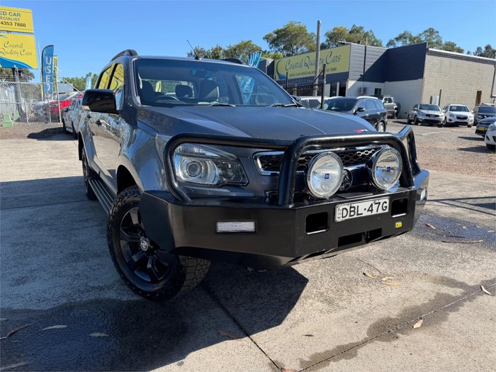 2016 HOLDEN COLORADO Z71 (4x4) RG MY16 Grey