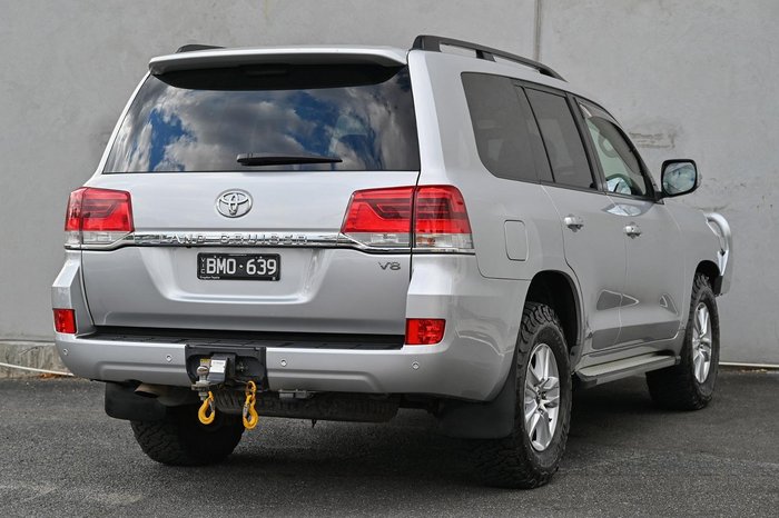 2021 Toyota Landcruiser GXL VDJ200R 4X4 Dual Range Silver Pearl