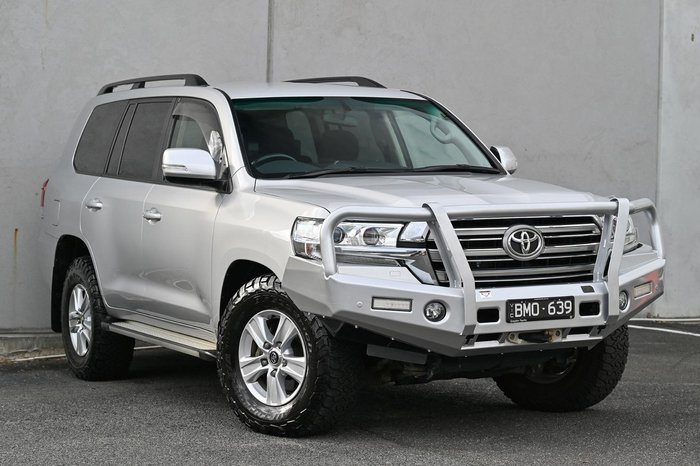 2021 Toyota Landcruiser GXL VDJ200R 4X4 Dual Range Silver Pearl