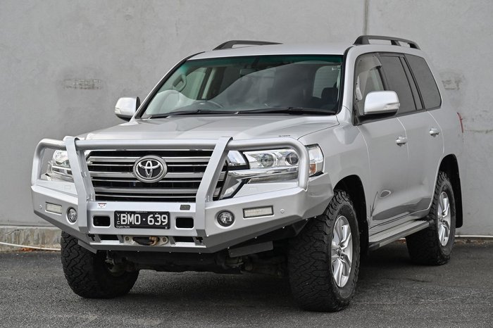 2021 Toyota Landcruiser GXL VDJ200R 4X4 Dual Range Silver Pearl
