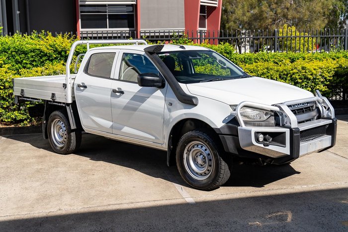 2020 Isuzu D-MAX SX MY21 4X4 Dual Range Mineral White