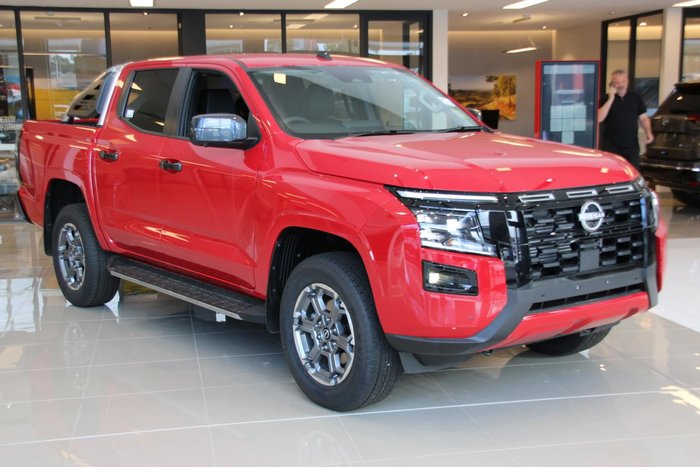 2026 Nissan Navara ST-X D27 MY26 4X4 Dual Range Outback Red