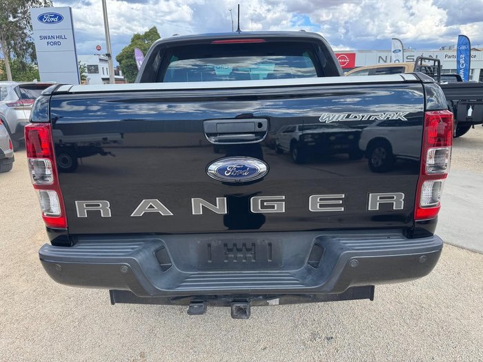 2021 Ford Ranger Wildtrak PX MkIII MY21.25 4X4 Dual Range Shadow Black
