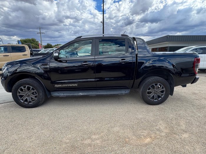 2021 Ford Ranger Wildtrak PX MkIII MY21.25 4X4 Dual Range Shadow Black