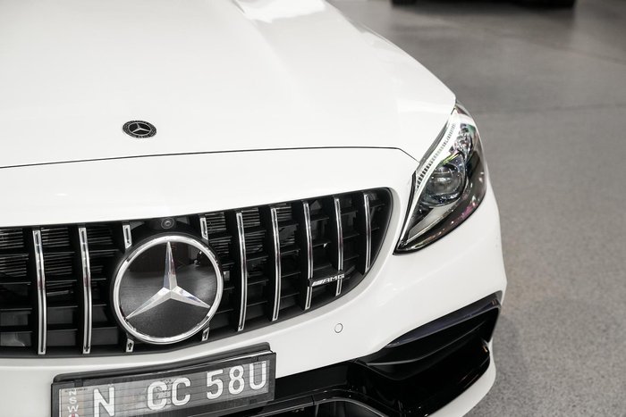 2020 Mercedes-Benz C-Class C63 AMG S C205 Designo - Diamond White Bright