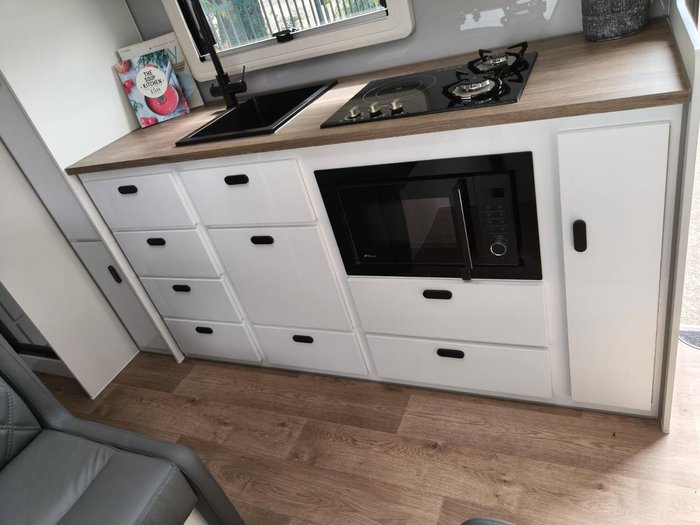 2026 JB Caravans Gator X 18'6 Front Door Cafe