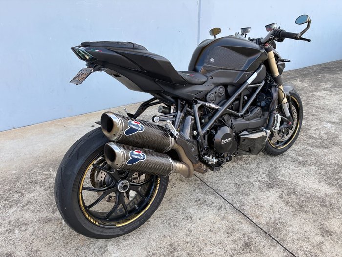 2012 DUCATI STREETFIGHTER 848 Blue
