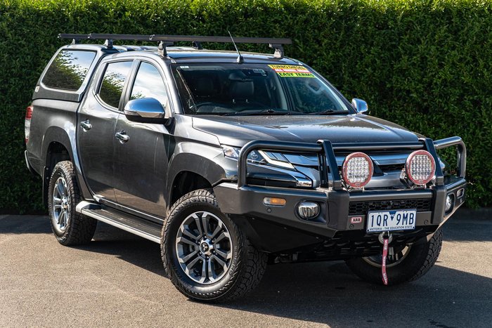 2019 Mitsubishi Triton GLS Premium MR MY19 4X4 Dual Range Graphite Grey