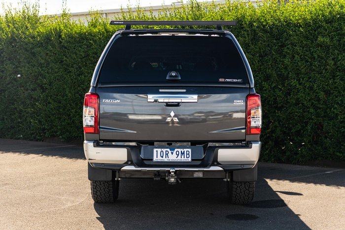 2019 Mitsubishi Triton GLS Premium MR MY19 4X4 Dual Range Graphite Grey