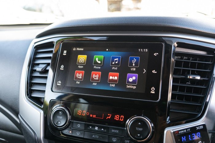 2019 Mitsubishi Triton GLS Premium MR MY19 4X4 Dual Range Graphite Grey