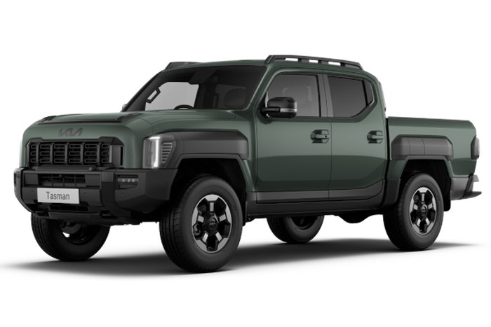 2025 Kia Tasman X-Line TK MY26 4X4 Dual Range Cityscape Green (CGE)