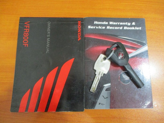 2017 Honda VFR800F ABS RED