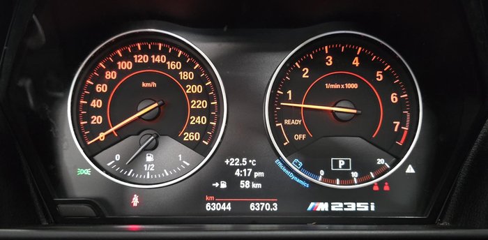 2016 BMW 2 Series M235i Black Sapphire