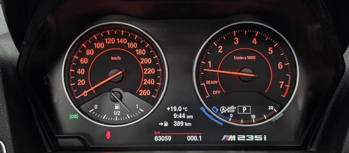2016 BMW 2 Series M235i Black Sapphire