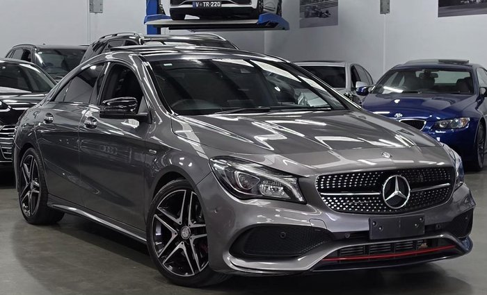 2017 Mercedes-Benz CLA-Class CLA250 Sport C117 Four Wheel Drive Mountain Grey