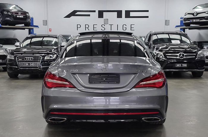 2017 Mercedes-Benz CLA-Class CLA250 Sport C117 Four Wheel Drive Mountain Grey