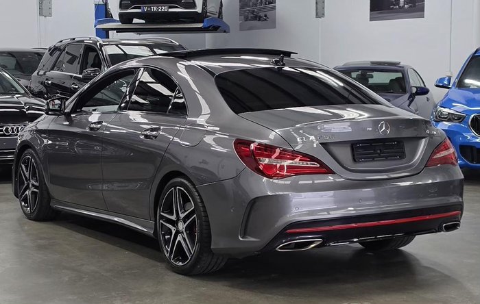 2017 Mercedes-Benz CLA-Class CLA250 Sport C117 Four Wheel Drive Mountain Grey